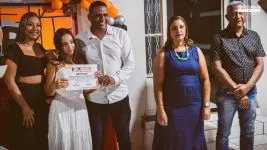 Entrega de Certificados do Curso de Maquiagem promovido pela Prefeitura de Buritizeiro