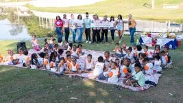 Prefeitura de Buritizeiro promoveu visita turística com estudantes em vários pontos da cidade.