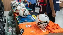 Prefeitura de Buritizeiro realiza cerimônia de entrega de materiais esportivos para o Campeonato Municipal de Futebol Amador/2023