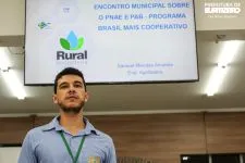 Encontro Municipal sobre o PNAE e PAB- Programa Brasil cooperativo.